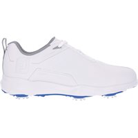 View FootJoy eComfort Previous Season Shoe Style Golf Shoe White/Blue