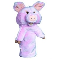 View Daphne Animal Wood Cover Headcover Pig