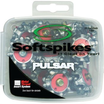 SOFTSPIKES Fast Twist Grey, Pulsar Cleat (FTS 3.0), Grigio/Nero, Unisex-Adulto, Clamshell of 1 Set SOFTSPIKES Fast Twist Grey, Pulsar Cleat (FTS 3.0), Grigio/Nero, Unisex-Adulto, Clamshell of 1 Set