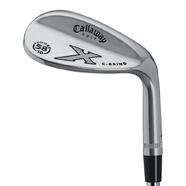 Callaway Used Callaway X-Forged C-Grind Chrome Lob Wedge Golf Club in Value Condition