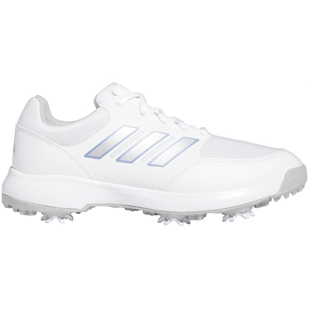Adidas Tech Response 3.0 Ladies Golf Shoes - White/Silver Metallic/Blue Fusion - Size: 7 M