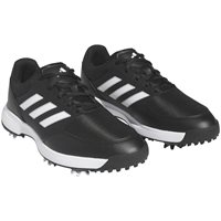 View Adidas Tech Response 3.0 Golf Shoe Core Black/White/Silver Metallic