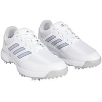 View Adidas Tech Response 3.0 Golf Shoe White/Silver Metallic/Blue Fusion