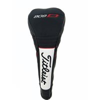 Used Titleist 909D Driver Black / White Headcover Golf Accessory at