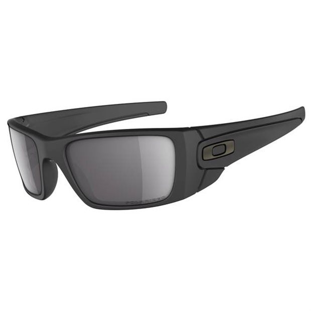 Oakley Fuel Cell Sunglasses - Matte Black/Grey Polarized Lens