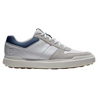 View FootJoy Contour Casual Previous Season Shoe Style Spikeless White/Navy/Gray