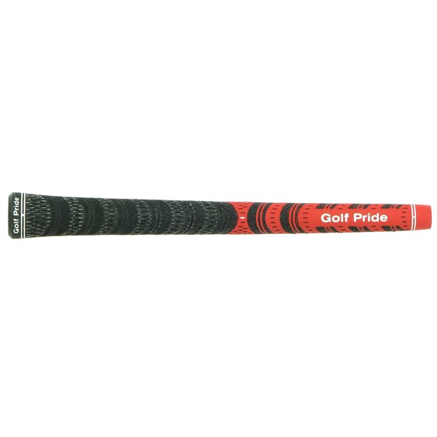 Golf Pride New Decade MultiCompound Midsize Grips - Black/Red