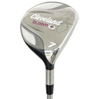 Cleveland Bloom Berry Plaid Fairway Wood 7 22 Degree Ladies Used Golf Club at