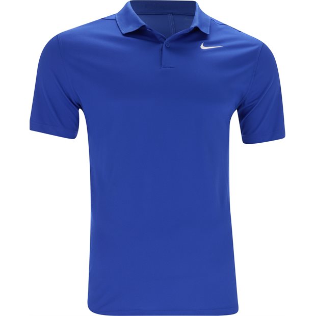 Nike Dri-Fit Victory Polo Shirt - Game Royal/White - Size: L