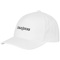 View TravisMathew Golf Sucks Golf Hat White