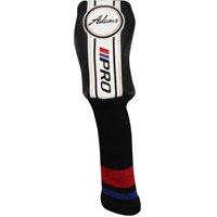 Used Adams Pro Hybrid Black / White / Red Headcover Golf Accessory at