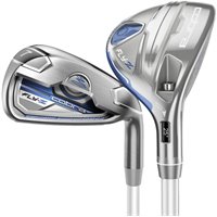 Used Cobra FlyZ Ultramarine Combo Iron Set 5PW, SW Womens Used Golf