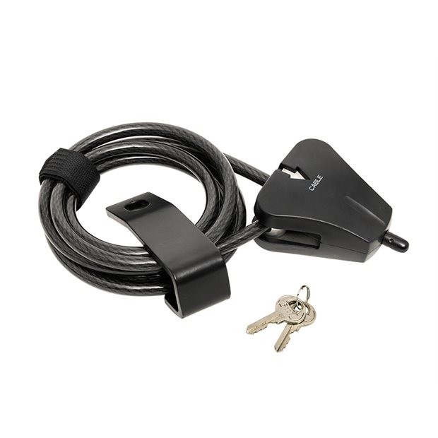 YETI Security Cable Lock & Bracket Cooler - Black