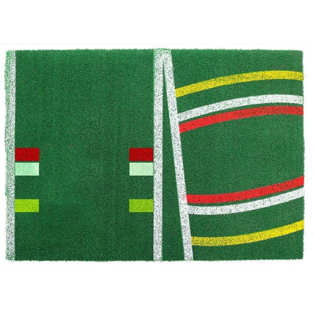Callaway Pure Pitch Hitting Mat Mats - Green/Red/Yellow