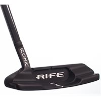 Used Rife Iconic Three Satin Black Putter Standard Used Golf Club at GlobalGolf.ca