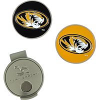 View Team Effort Collegiate Hat Clip and Ball Marker Ball Marker Missouri Tigers