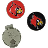 View Team Effort Collegiate Hat Clip and Ball Marker Ball Marker Louisville Cardinals