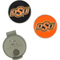 View Team Effort Collegiate Hat Clip and Ball Marker Ball Marker Oklahoma State Cowboys