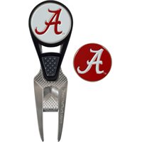 View Team Effort Collegiate CVX Ball Mark Repair Tool & Ball Marker Ball Marker Red/White