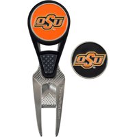 View Team Effort Collegiate CVX Ball Mark Repair Tool & Ball Marker Ball Marker Oklahoma State Cowboys