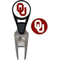 View Team Effort Collegiate CVX Ball Mark Repair Tool & Ball Marker Ball Marker Oklahoma Sooners