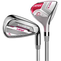 Used Cobra Max Combo Raspberry Iron Set 4PW, SW Womens Used Golf Club