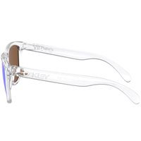 View Oakley Frogskins Sunglasses Polished Clear