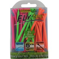 New Champ 2 3/4 Zarma Fly Tee MultiColor Golf Tees Golf Accessory at