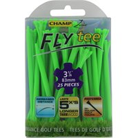 New Champ 3 1/4 Zarma Fly Tee Lime Green Golf Tees Golf Accessory at GlobalGolf.ca