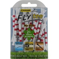 Champ Fly Tee My Hite 3-1/4 25count, Righe, 8 cm, Golf Unisex, Bianco/ Colori Misti Strisce, Taglia Unica Champ Fly Tee My Hite 3-1/4 25count, Righe, 8 cm, Golf Unisex, Bianco/ Colori Misti Strisce, Taglia Unica