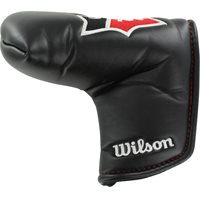 Used Wilson Staff Infinite Blade Putter Black / White / Red Headcover Golf Accessory at