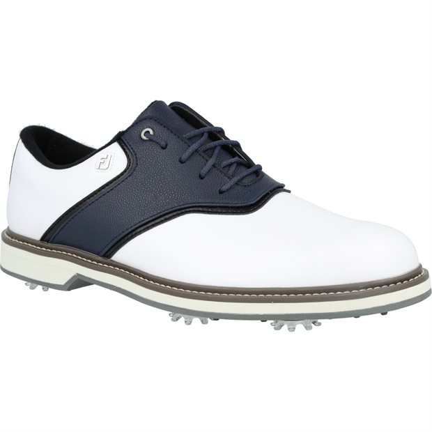 FootJoy FJ Originals Golf Shoes - 57023 - White/Navy/Black - Size: 9.5 W