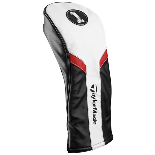 TaylorMade TM17 Driver Headcover - Black/Red/White