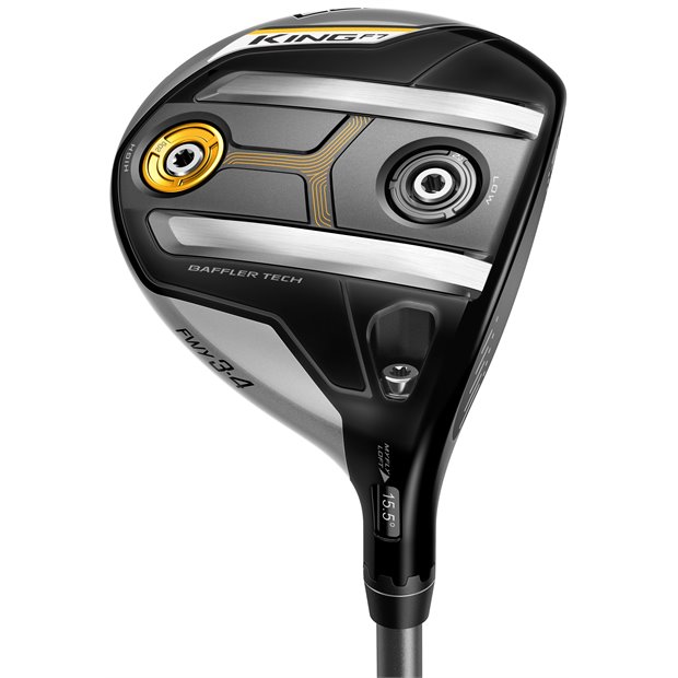 Cobra Used Cobra King F7 Silver 3-4 Wood Golf Club in Value Condition