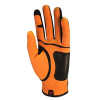 View Zero Friction Synthetic Golf Glove Orange