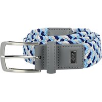 View Greg Norman Collection Multi-Color Braided Stretch Accessories ridge blue/Sky Mist/White