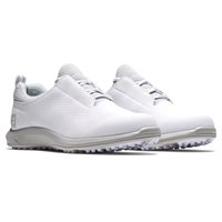 View FootJoy FJ Leisure Previous Season Shoe Style Spikeless White/Grey