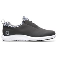 View FootJoy FJ Leisure Previous Season Shoe Style Spikeless Charcoal/Leopard