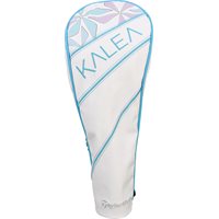 View TaylorMade Ladies Kalea Driver Headcover White/Light Blue/Floral