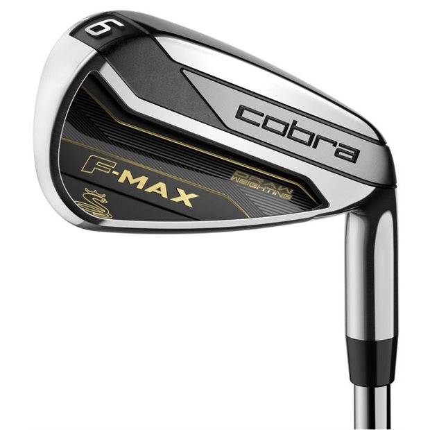 Cobra Used Cobra F-Max Combo 5-PW, AW, SW Iron Set Golf Clubs in Value Condition