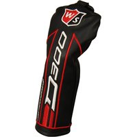 Wilson Staff D300 5 Hybrid Black / Red / White Headcover Golf Accessory
