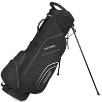New Datrek Trekker Ultra Lite Stand Golf Bag Black Charcoal Stand at
