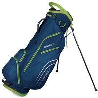 Datrek Trekker Ultra Lite Stand Golf Bag Navy Lime Stand at