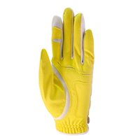 View Zero Friction Synthetic Golf Glove Yellow