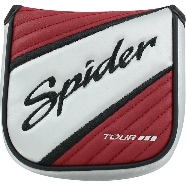 TaylorMade Used TaylorMade Spider Tour Platinum Mallet Headcover - Red/Silver
