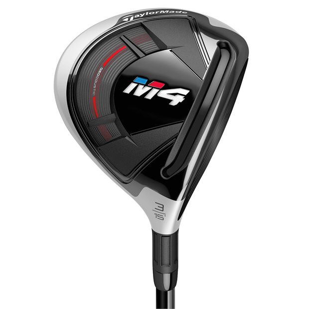 TaylorMade Used TaylorMade M4 2018 Left-Handed 3HL Wood Golf Club in Value Condition - 16.5° Loft - Regular Flex - Graphite Shaft