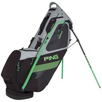 Ping Hoofer 2018 Stand Golf Bag Black Electric Green Stand at GlobalGolf.ca