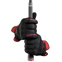 View TaylorMade Rain Control Golf Glove Black/Red