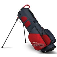 Callaway Fusion Zero Stand Golf Bag Titanium Red White Stand Closeout