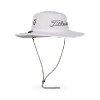 View Titleist Tour Aussie Golf Hat White/Gray